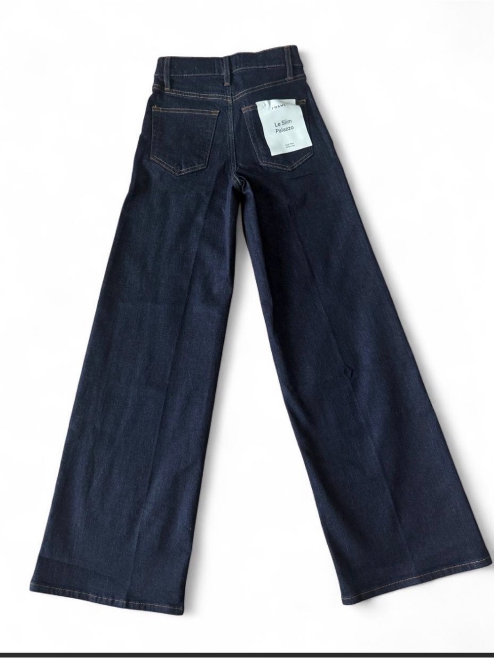 FRAME Le Slim Palazzo jeans Size 25 NWT - Picture 3 of 6